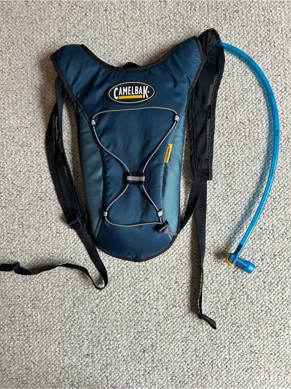 CamelBak HydroBak Hydration Backpack Navy Blue Hiking Cycling Running